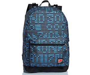 Seven The Double Ledwall, Unisex Reversible Backpack with LED Shoulder Straps - Kids, Blue, One Size