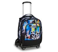 Seven Trolley Jack 8 Wheels Detach Buzzy Note Boy, Multicoloured, 34 L, Decomposable, Detachable Backpack, 4 in 1, Cross-over System, Multifunction, Elementary and Middle School, Children, Boys