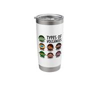 Seven Volcano Types Overview - Volcanoes Stainless Steel Insulated Tumbler