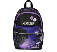 Seven Wednesday School Backpack - Be The Strange You Want To - Double Compartment Backpack - Bottle Pocket, Girl Weekday Backpack - Maxi Capacity, purple, Taglia unica, Rucksack Backpacks
