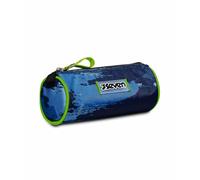Seven Wet Color BOY School Pen Holder, Blue - Spacious, Mono Compartment - Children's School Pencil Case - Elementary School, Middle School, Blue, Taglia Unica, School