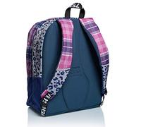 Seven Zaino - Outsize Cheer Girl, Rosa e Viola - Scuola and Tempo Libero - Maxi Capienza