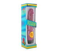 Jelly 8 Inch Dildo Vibrator Purple
