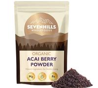Sevenhills Wholefoods Organic Acai Berry Powder 500g, Freeze-Dried, Flash Pasteurisation, from Brazil