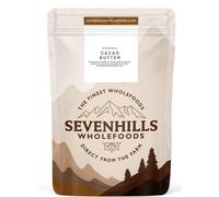Sevenhills Wholefoods Organic Cacao Butter, Rounds 200g, for Culinary and Beauty Uses