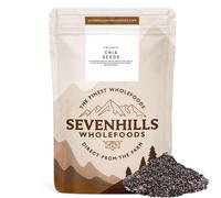 Sevenhills Wholefoods Organic Chia Seeds 400g, Source of Omega 3, Protein, Fibre