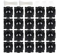 SevenMye 20 Pack Plant Root Growing Box with 80 Pcs Secure Locks Reusable High-Pressure Propagation Root Ball Rooting Ball Grafting Tools for Trees Flowers