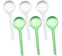 SevenMye Plant Watering Bulbs Automatic Self-Watering Globes Garden Waterer Flower Water Drip Irrigationdevice Self Watering System(White&Green)