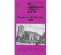 Sevenoaks & Tonbridge 1893: One Inch Sheet 287 (Old Ordnance Survey Maps - Inch to the Mile)