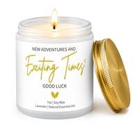 Sevenpers Leaving Gifts for Colleagues Women Scented Candle New Beginnings | 200g New Job Congratulations Gift, Graduation & Housewarming Gift , 50 Hour Burn Time for Relaxation, Yoga & Spa