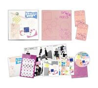 SEVENTEEN - 12th Mini Album [SPILL THE FEELS] (Standard Ver. - FEEL NEW Ver.) Photo Book R + Sticker + Card + Folded Poster + 2 Pin Badges + 4 Extra Photocards