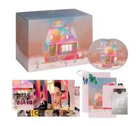 SEVENTEEN - BEST ALBUM [17 IS RIGHT HERE] (DELUXE Ver.) Outbox + Photo Book + Archiving Book + Lyric Book + CD-R + Folded Poster + Sticker Pack + Keyring + Photocard Set + 4Extra Photocards