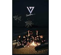 Seventeen Kpop Journal: 6x9 inches composition notebook featuring 110 lined pages, white paper and glossy cover