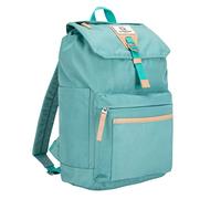 SEVENTEEN LONDON - Backpack 'Fulham' Modern and Elegant, design and classic style laptop up to 15", turquoise, M, Casual