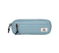 SEVENTEEN LONDON - Modern Urban Light Blue 'Mitcham' Pencil Case in a Classic Slim Simple Design - Perfect for School