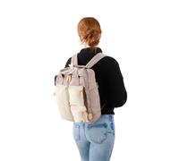 Seventeen London 'Piccadilly Circus' 12L Backpack in Cream Seventeen London Cream