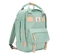 SEVENTEEN LONDON - Unisex 'Camden' Backpack in Modern and Multifunctional Style - Perfect for up to 13" Laptop, Pastel Green, L, Pastel Green, L