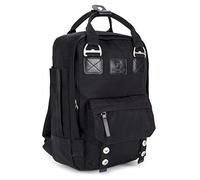 SEVENTEEN LONDON - Unisex Camden backpack with a modern and varied design - perfect for 13 inch laptops, Black, L, Modern