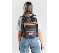 Seventeen London Women's 'Wimbledon' 12L Backpack in Dark Grey Seventeen London Dark Grey