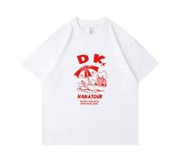Seventeen Nana Tour T-Shirt Support Printed Merch Tshirt Cotton Oversize Tee Shirts Unisex for Fan(DK-White,M)
