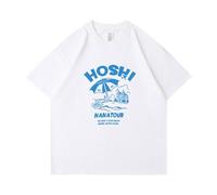 Seventeen Nana Tour T-Shirt Support Printed Merch Tshirt Cotton Oversize Tee Shirts Unisex for Fan(Hoshi-White,M)