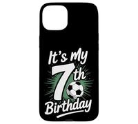Seventh Birthday Soccer Star Its My 7th Birthday Soccer Fan Case for iPhone 15 Plus