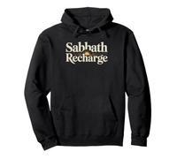 Seventh Day Adventist Sabbath Recharge Sda Humor Battery Pullover Hoodie