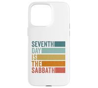 Seventh Day is the Sabbath Remember the Sabbath Case for iPhone 15 Pro Max