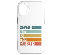 Seventh Day is the Sabbath Remember the Sabbath Case for iPhone 16