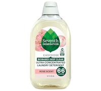 Seventh Generation EasyDose Laundry Detergent, Ultra Concentrated: 66 Loads, Rose Scent, 23.1 Fl Oz