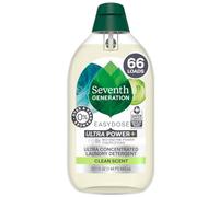 Seventh Generation Laundry Detergent, 23 oz (66 Loads) Ultra Concentrated EasyDose, Power+ Clean Scent