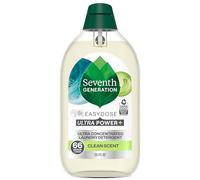 Seventh Generation Laundry Detergent, 23 oz (66 Loads) Ultra Concentrated EasyDose, Power+ Clean Scent