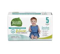 Seventh Generation, Sensitive Protection Diapers, Size 5, 27-35lbs, 19 Diapers