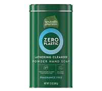 Seventh Generation Zero Plastic Powder Hand Soap, Fragrance Free, 12 oz