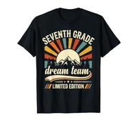 Seventh Grade Dream Team Teacher Squad Back to School T-Shirt