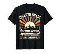 Seventh Grade Dream Team Teacher Squad Back to School Value Graphic T-Shirt