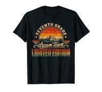 Seventh Grade Dream Team Teacher Squad Limited Edition Value Graphic T-Shirt
