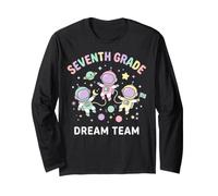 Seventh Grade Space Dream Team Astronauts School Long Sleeve T-Shirt