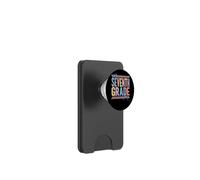 Seventh Grade Vibrant School Year PopSockets PopWallet for MagSafe