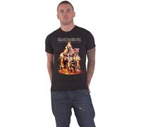 Seventh Son Cotton T-Shirt Iron Maiden Black XXL