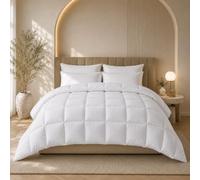 SeventhStitch Duvet - Extra Thick Anti-Allergy Hollowfibre Quilt, Luxury Hotel Quality Ultra Soft & Breathable, Skin Friendly, Machine Washable Quilt Bedding (15 Tog, Single)