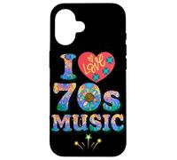 SEVENTIES 70s MUSIC LOVER I LOVE THE 70'S Case for iPhone 16