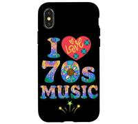 SEVENTIES 70s MUSIC LOVER I LOVE THE 70'S Case for iPhone X/XS