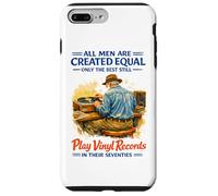 Seventies Men Vinyl Record Player Vintage Quote Case for iPhone 7 Plus/8 Plus