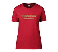 Seventy is Only Thirteen in Scrabble. Desperately Aging Board Game Parody Women's T-Shirt Red