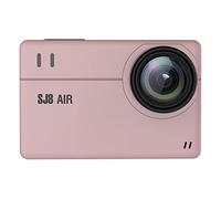 SEVEQIS Action Camera, 4K Action Camera 4K Ultra HD Underwater Camera 30fps/60fps HD Remote Control Helmet Waterproof FPV Sports DV(Full set,SJ8 Air Rose Gold)