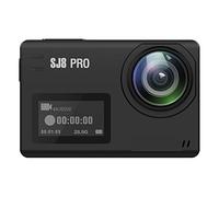 SEVEQIS Action Camera, 4K Action Camera 4K Ultra HD Underwater Camera 30fps/60fps HD Remote Control Helmet Waterproof FPV Sports DV(Full set,SJ8 Pro Black)