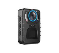 SEVEQIS Body Camera, C3/K3 Small Portable Mini Camcorder Explosionprood Warning Light Body Worn Camera Wide Angle Video Recorder Kamera(C3 128GB)