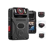 SEVEQIS Body Camera, M7 Pro 4K Body Cameras Mini Camera With LCD Screen 128GB Video Recorder GPS Bodycam 180° Rotate Police Cam