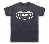 Sever Lumon Globe Logo Mens T-Shirt, Vintage Slate, Large
